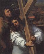 Sebastiano del Piombo Jesus Carrying the Cross painting